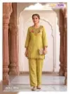 Trendy Touch Vol 3 By Tips Tops Rayon Embroidery Co Ord Set